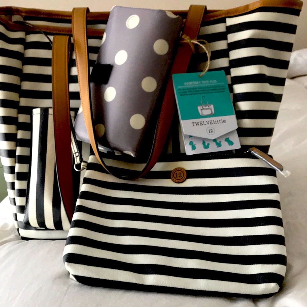 Twelve little Everyday Tote Bag NEW WITH TAGS